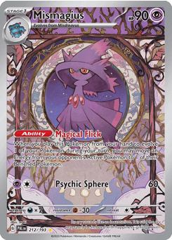 Mismagius from Paldea Evolved #212