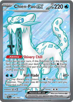 Chien-Pao ex from Paldea Evolved #236