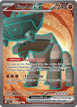 Ting-Lu ex from Paldea Evolved #243