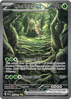 Wo-Chien ex from Paldea Evolved #257