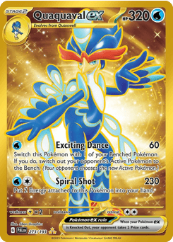 Quaquaval ex from Paldea Evolved #273