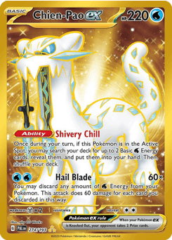 Chien-Pao ex from Paldea Evolved #274