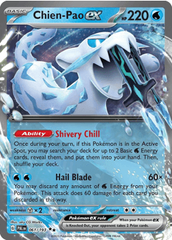 Chien-Pao ex from Paldea Evolved #61