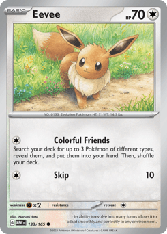 Eevee from 151 #133