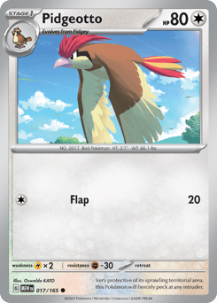Pidgeotto from 151 #17
