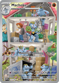 Machoke from 151 #177