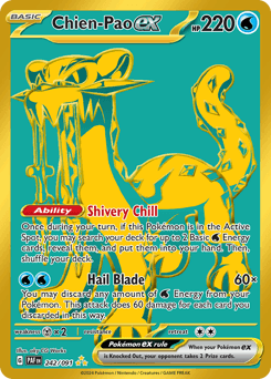 Chien-Pao ex from Paldean Fates #242