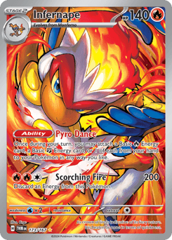 Infernape from Twilight Masquerade #173