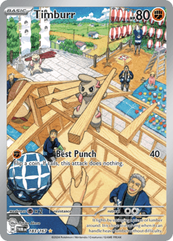 Timburr from Twilight Masquerade #183