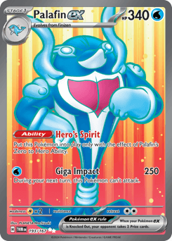 Palafin ex from Twilight Masquerade #193