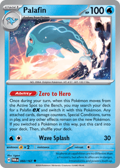 Palafin from Twilight Masquerade #60