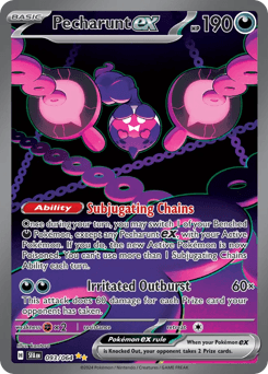 Pecharunt ex from Shrouded Fable #93