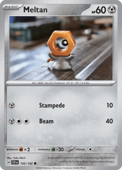 Meltan from Stellar Crown #102