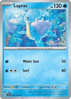 Lapras from Stellar Crown #31