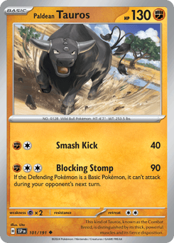Paldean Tauros from Surging Sparks #101