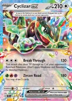 Cyclizar ex from Surging Sparks #159