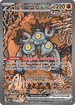 Sandy Shocks ex from Prismatic Evolutions #159