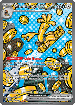 Gholdengo ex from Prismatic Evolutions #164