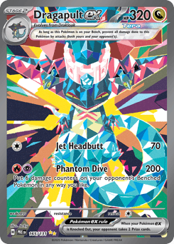 Dragapult ex from Prismatic Evolutions #165