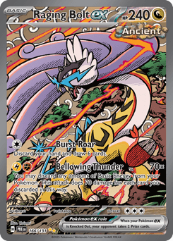 Raging Bolt ex from Prismatic Evolutions #166