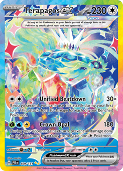 Terapagos ex from Prismatic Evolutions #169