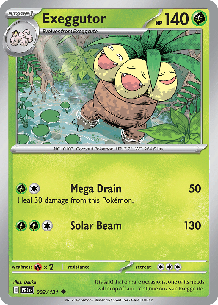 Exeggutor from Prismatic Evolutions