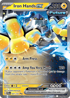Iron Hands ex from Prismatic Evolutions #31