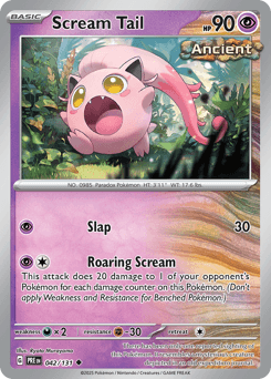 Scream Tail from Prismatic Evolutions #42