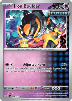 Iron Boulder from Prismatic Evolutions #46
