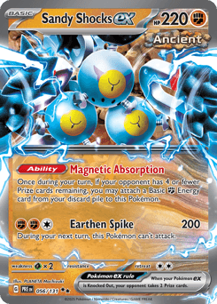 Sandy Shocks ex from Prismatic Evolutions #56