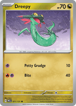 Dreepy from Prismatic Evolutions #71