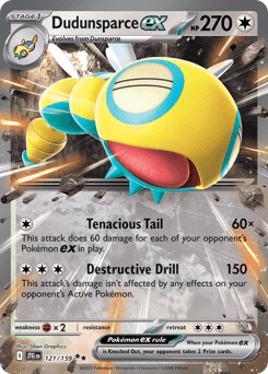 Dudunsparce ex from Journey Together #121