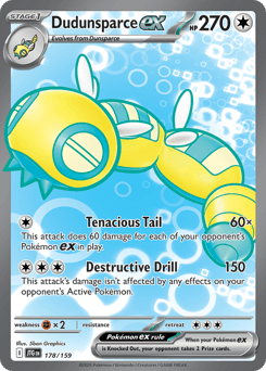 Dudunsparce ex from Journey Together #178