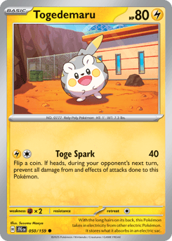 Togedemaru from Journey Together #50
