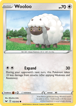 Wooloo from Sword & Shield #152