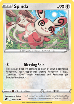 Spinda from Silver Tempest #141