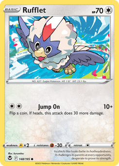 Rufflet from Silver Tempest #148