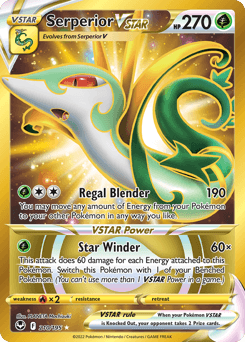 Serperior VSTAR from Silver Tempest #210