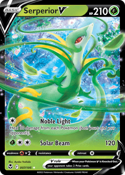 Serperior V from Silver Tempest #7