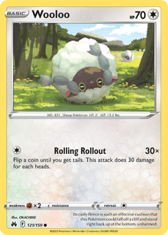 Wooloo from Crown Zenith #121