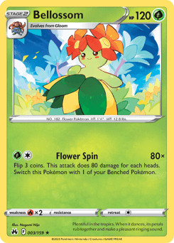 Bellossom from Crown Zenith