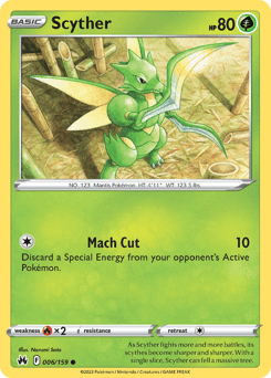 Scyther from Crown Zenith