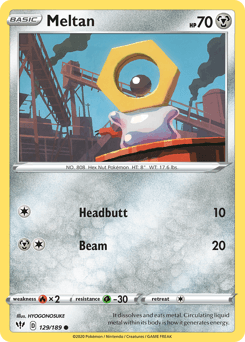 Meltan from Darkness Ablaze #129