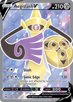 Aegislash V from Vivid Voltage #177
