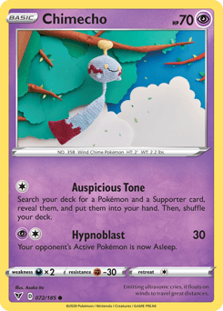 Chimecho from Vivid Voltage #72