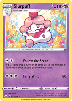 Slurpuff from Chilling Reign #68
