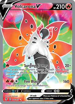Volcarona V from Evolving Skies #170
