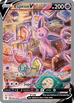 Espeon V from Evolving Skies #180