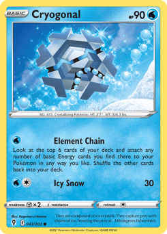 Cryogonal from Evolving Skies #43