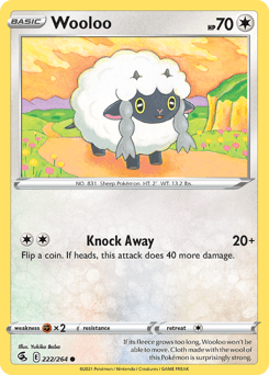 Wooloo from Fusion Strike #222